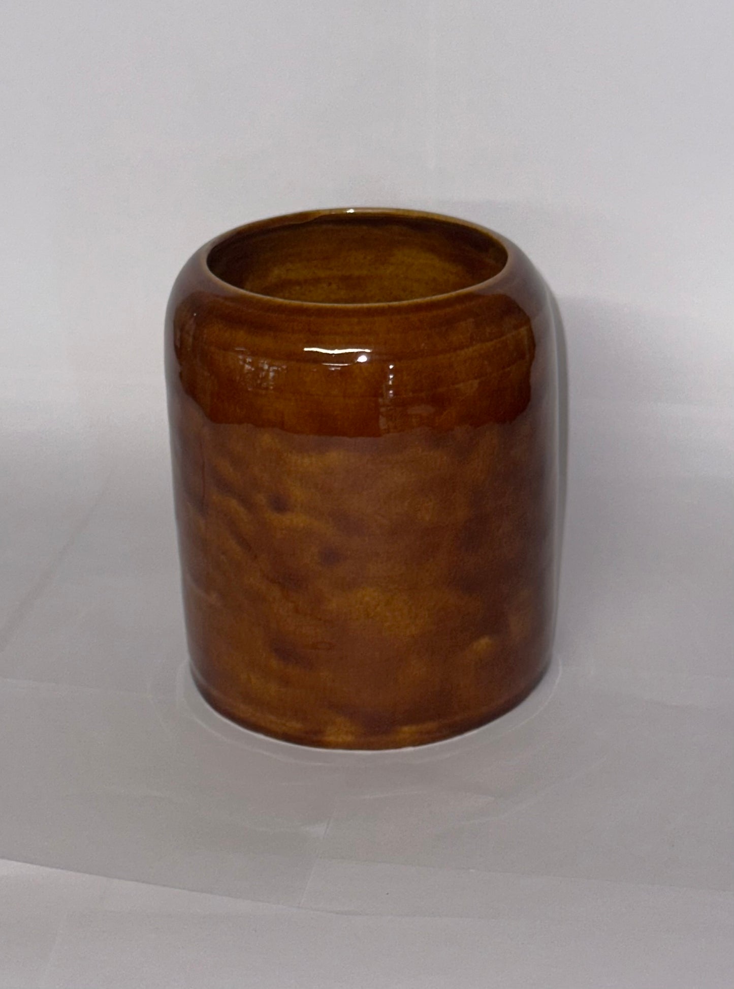 Large brown vase