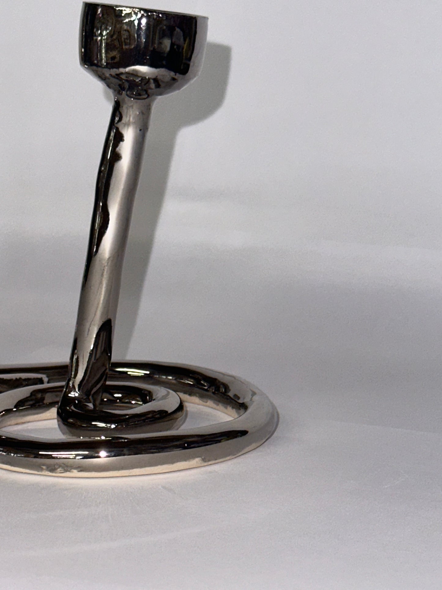 Chrome portal candlestick