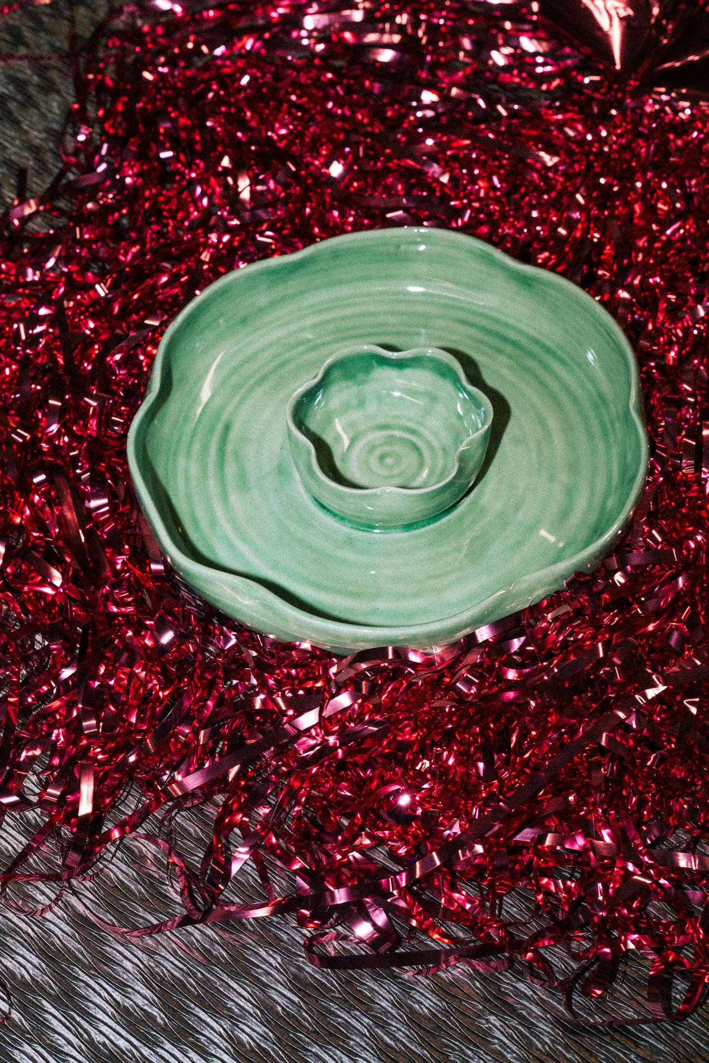 Faerie chip and dip bowl
