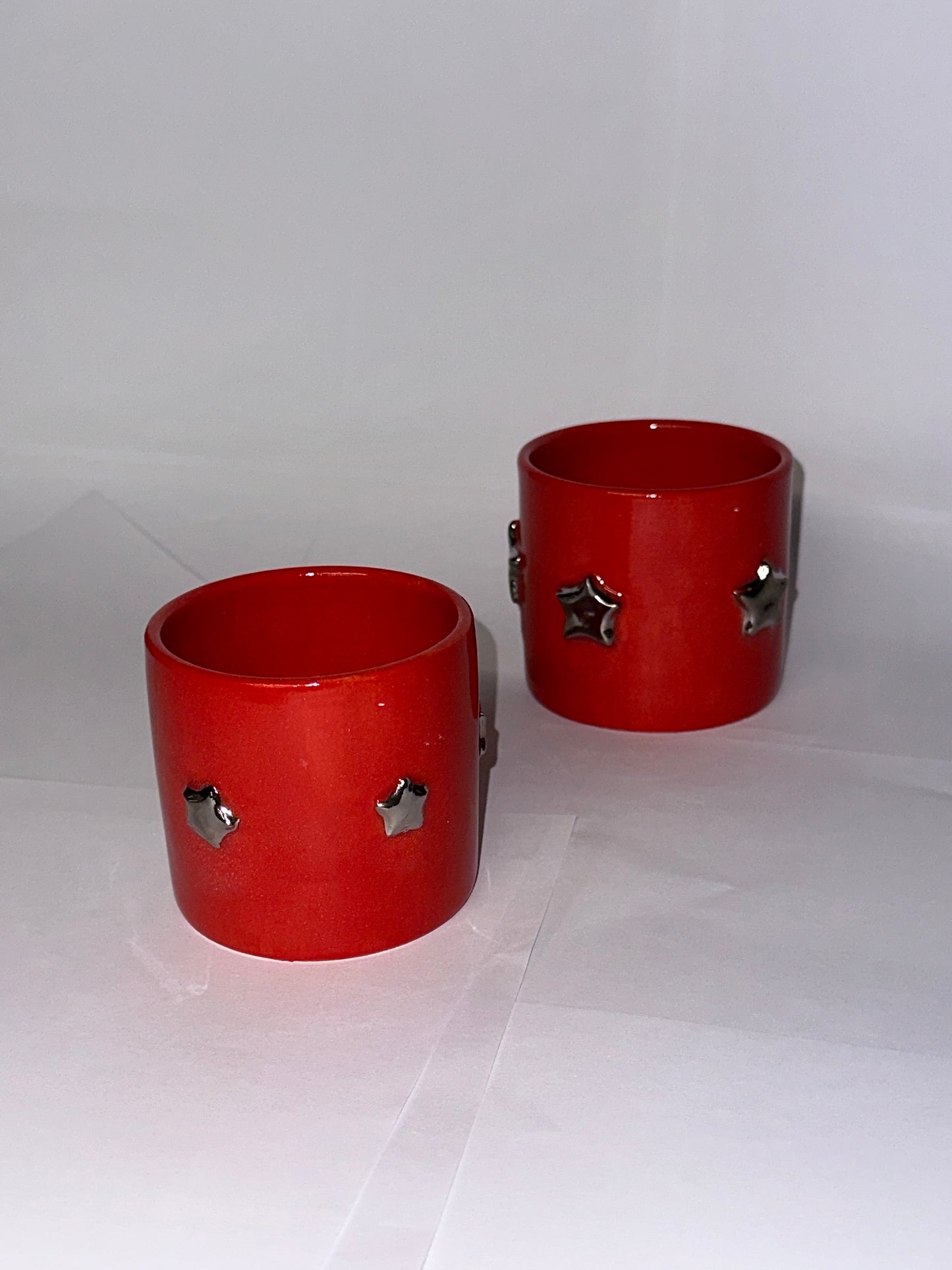 Red platinum star cup