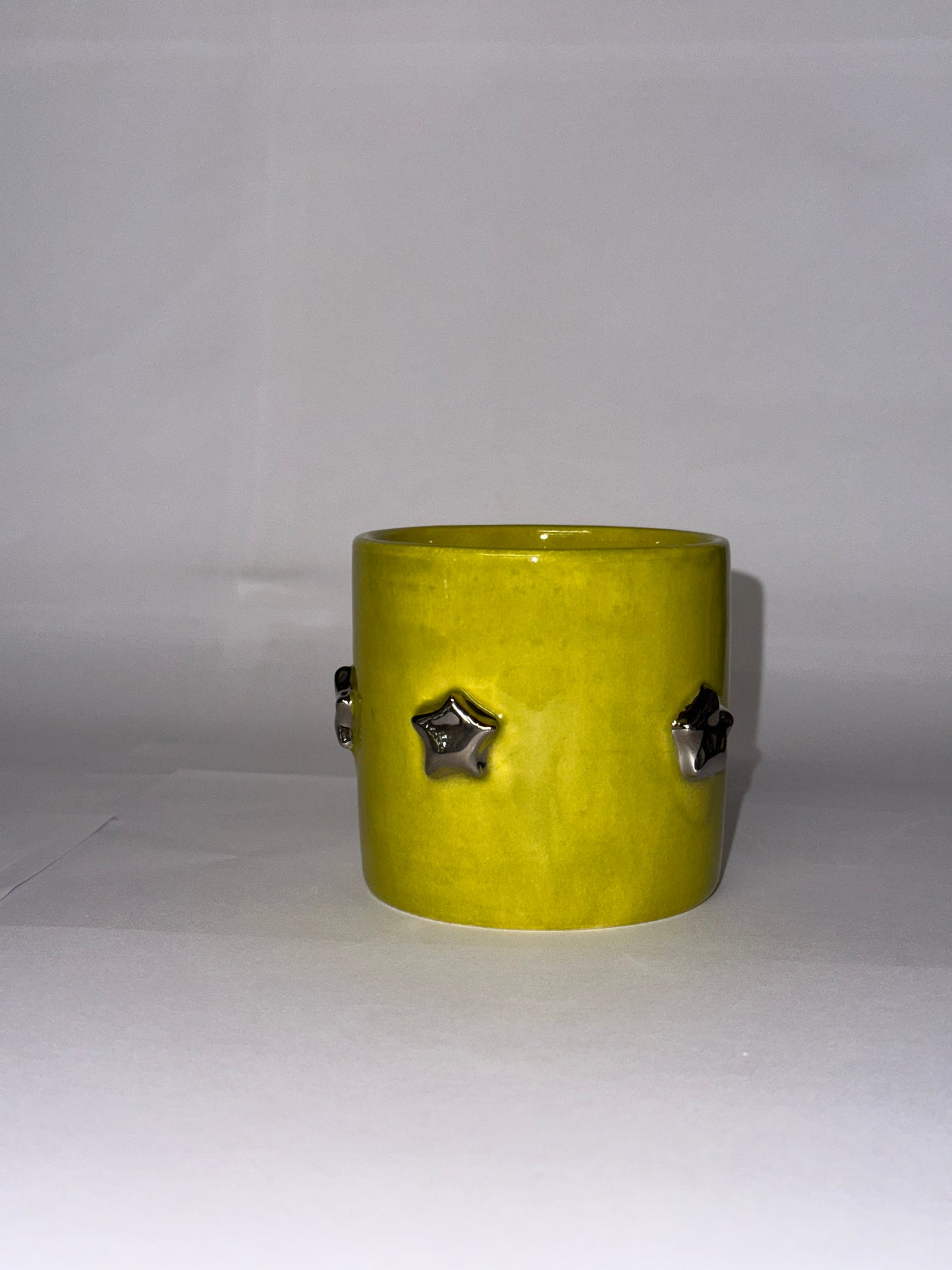 Green platinum star cup