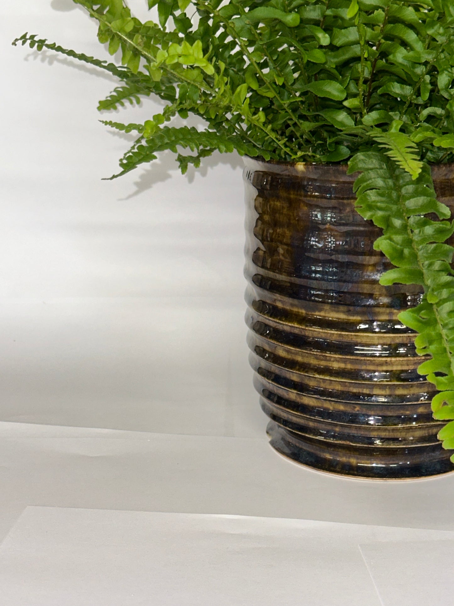Brutalist plant pot