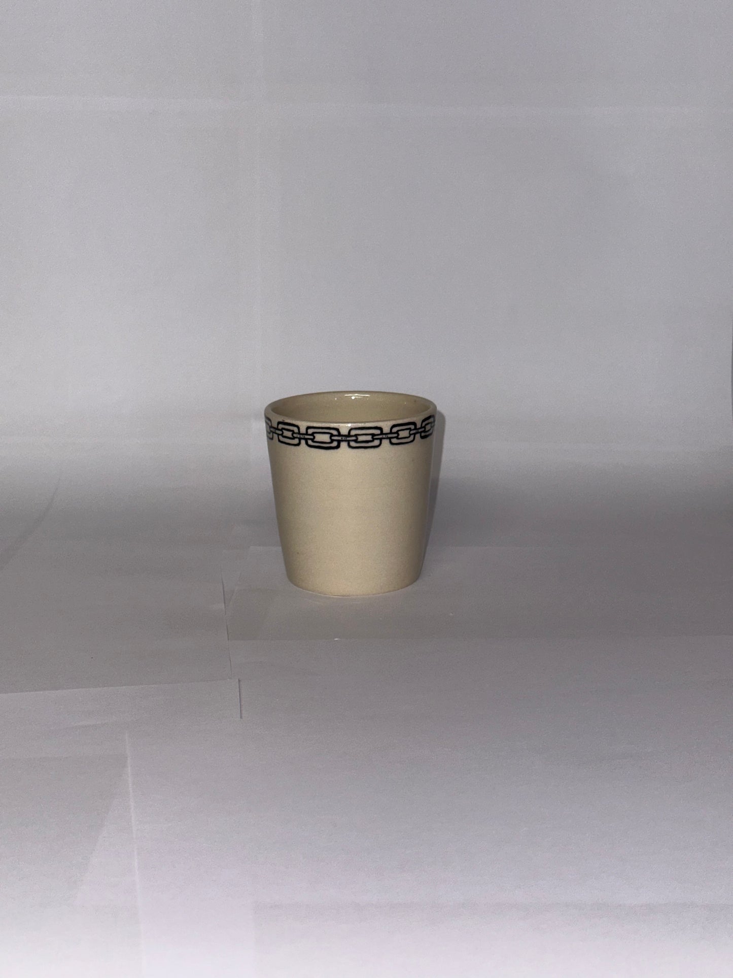 Chained up cup