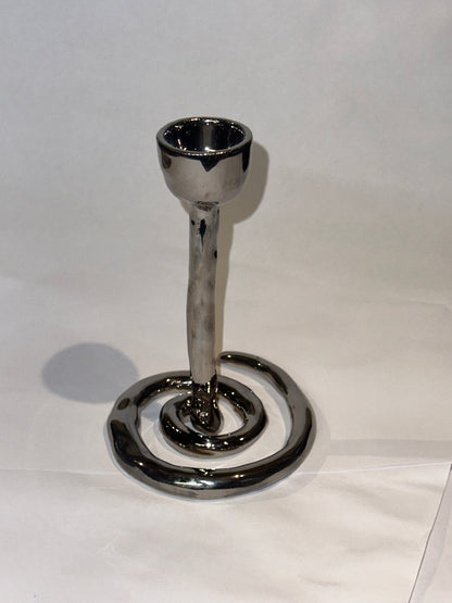 Chrome portal candlestick