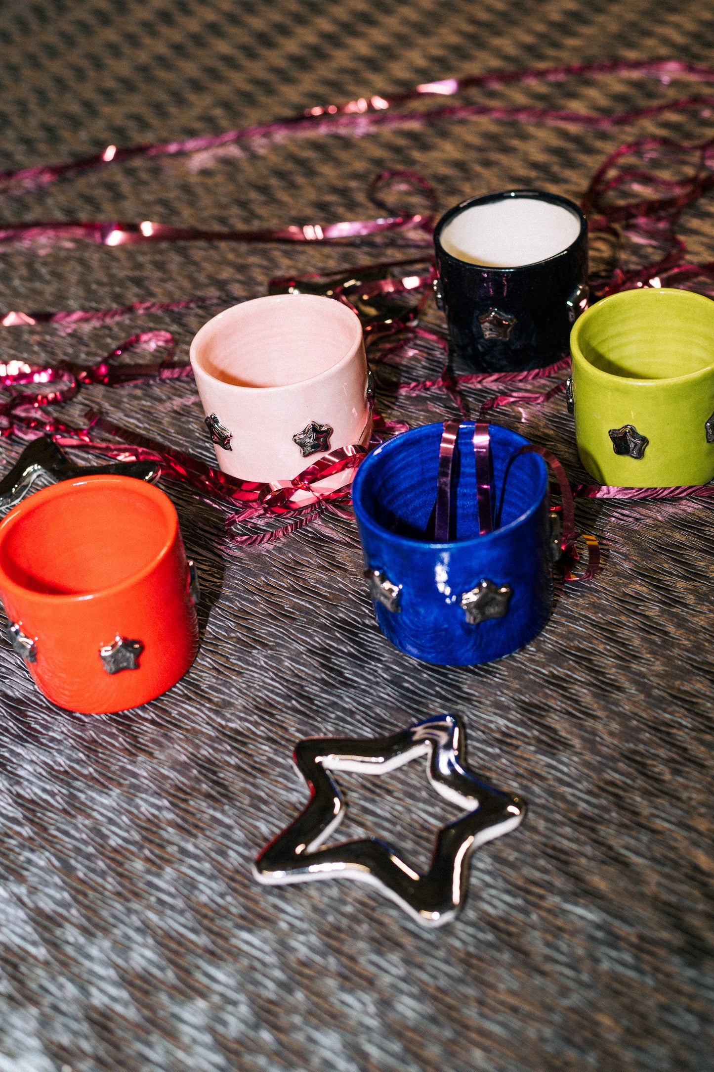 Star chrome coaster
