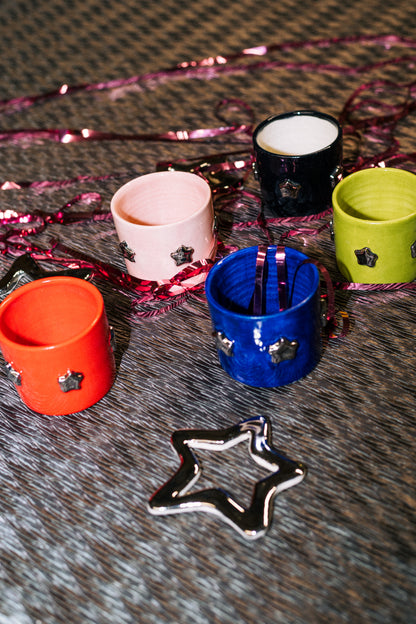 Star chrome coaster
