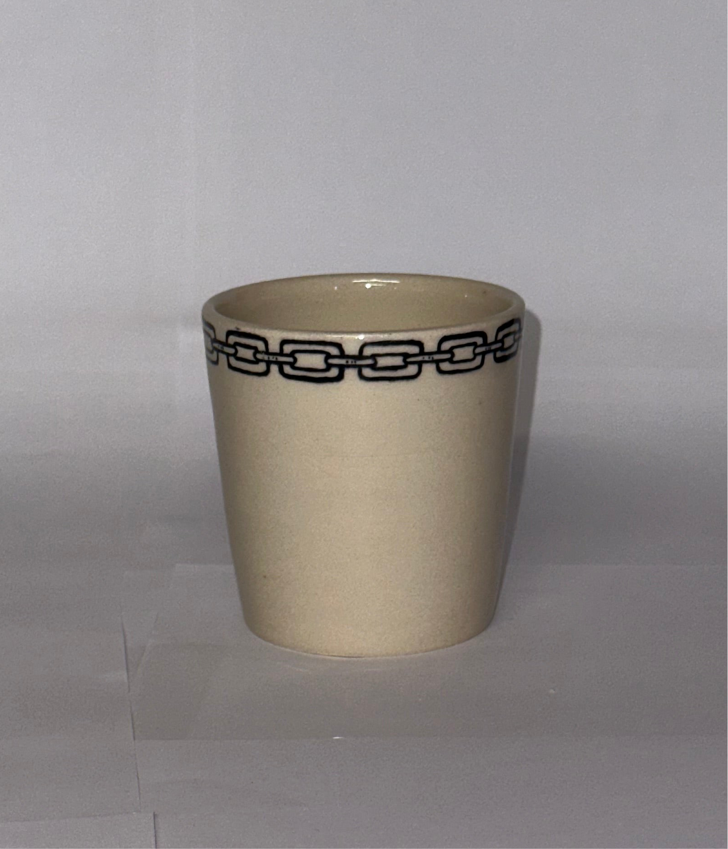 Chained up cup