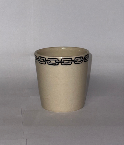 Chained up cup