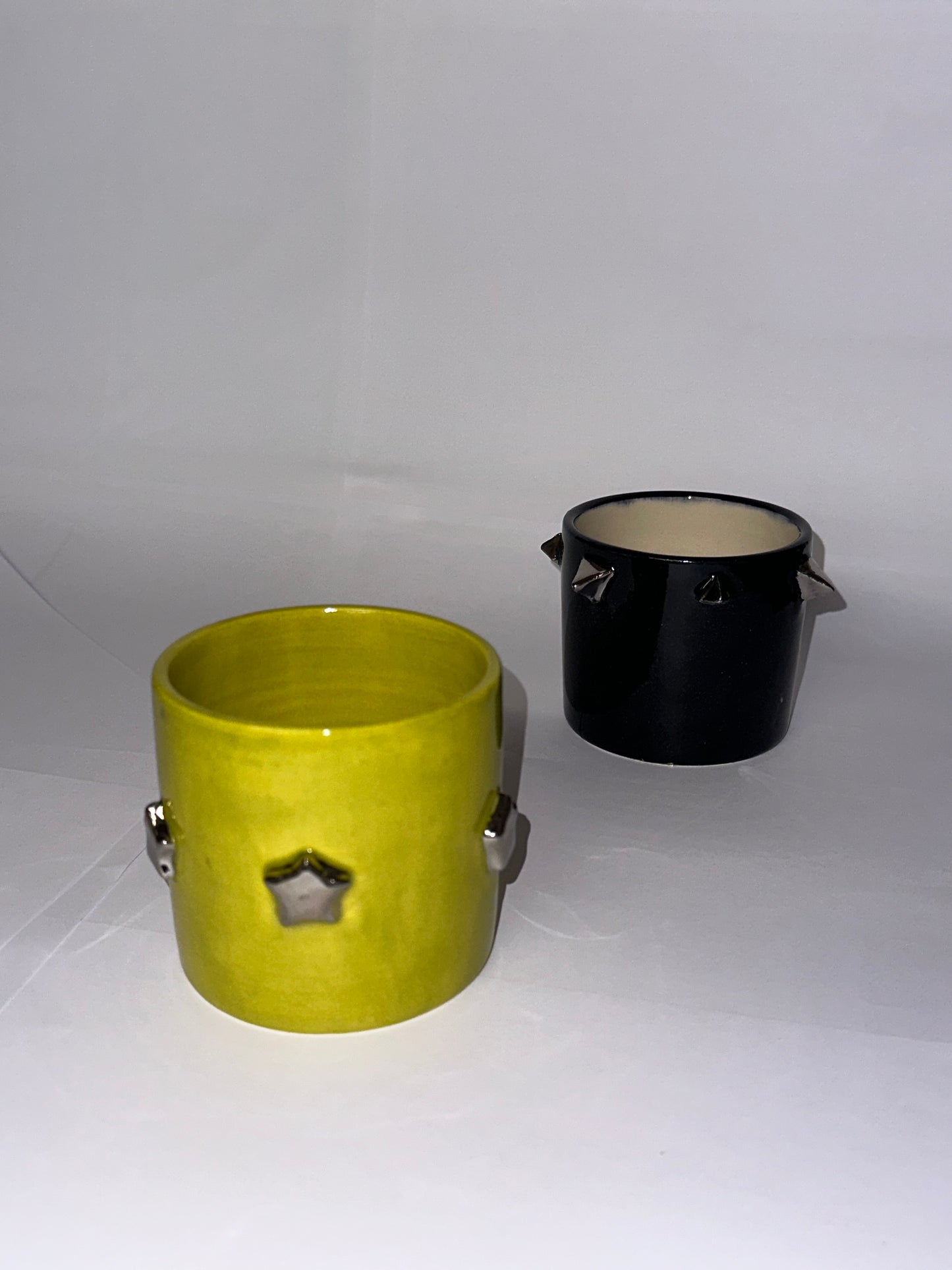 Green platinum star cup