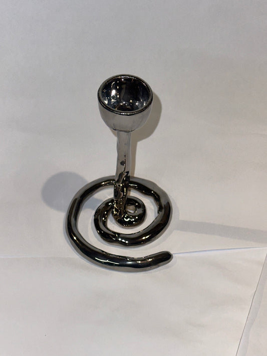 Chrome portal candlestick