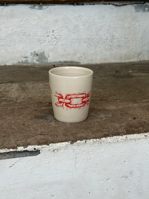 Triple motif mug